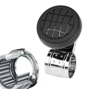 [CAR] 핸들그립 운전보조 차량손잡이 메탈형 블랙색상 파워핸들