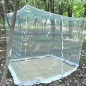 지퍼 사각 모기장 투톤 3~4인 텐트형모기장 모기장텐트