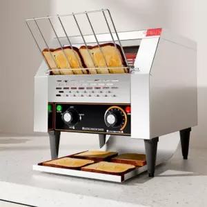 업소용 토스트기 호텔 자동 대형 식빵 375x420x385mm 체인 베이킹 뷔폐