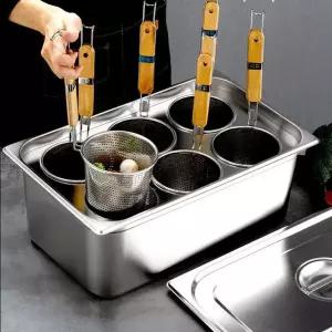 업소용 해면기통 냄비 면통 6구 해면기 국수 뷔폐 파스타 면 인덕션 오뎅 4구 우동 삶기