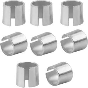 8 PCS 배터리 포스트 심 리드 양극 및 음극 포스트용 순수 단자 어댑터 자동차 컨버터 액세서리