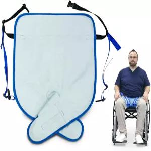 환자 관리를 위한 Ehucon 휠체어 안전벨트 고흡수성 요실금 패드 넘어짐/슬라이딩/기울림 방지 안전 골반