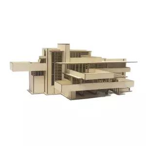 미니어쳐 모델 하우스 목조주택 인테리어 세트 건축모형 조립 베이직 건물 재료