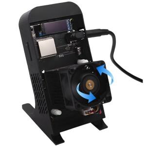 Bitaxe Gamma 601 브래킷이 있는 비트코인 광부용 장비 BTC Wifi 무소음 암호화폐 채굴기 가정용 BM137