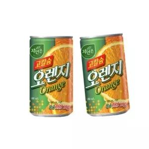 웅진 자연은 고칼슘 오렌지 180ml x 30캔_24757673