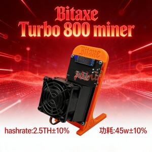 암호화폐 BTC 채굴기 2026 Bitaxe Trubo Gamma 2.4T ±10 BSV XEC용 비트코인 ASIC | 있음 에너지 효