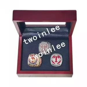  텍사스 레인저스 월드시리즈 우승 반지 MLB 메이저리그 야구 챔피언링 굿즈 3종세트