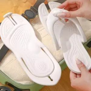 휴대용 폴딩 슬리퍼 접이식실내화 호텔실내화_24759554