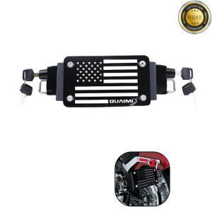 범용 오토바이 번호판 브래킷 헬멧 잠금 ATV BMW 야마하 두카티 할리 혼다