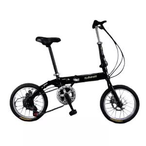 접이식 자전거 6인치 변속 소형 미니밸로 6단