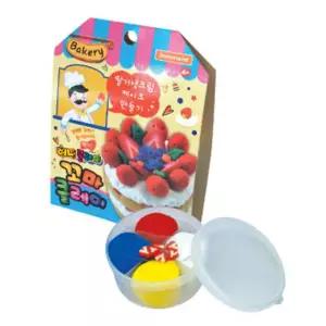 학원답례 생일답례 꼬마클레이 생크림케익 만들기 5개 [BRD58122]