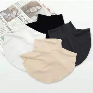 여성 4컬러 가을겨울 보온 무지 케이프 페이크 목폴라 Zde7+9VuP