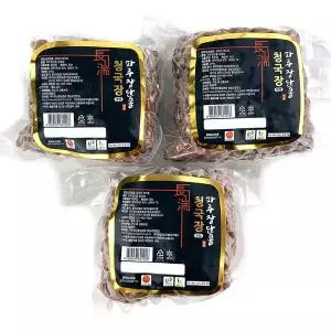 [NS홈쇼핑]순수자연 DMZ 파주장단콩 직접 담근 무염 청국장 300g x 3개[35790407]