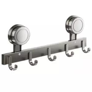 [생활] 정리 안정적인 5구 행거 수납 벽걸이 다용도