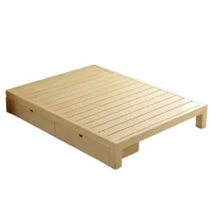 나무 침대 프레임 저상형 매트리스 받침 평상형 깔판
