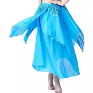 힙커버 힙스카프 댄스복 동양 스커트 무대 공연 스카프 인도 힙 여성용 밸