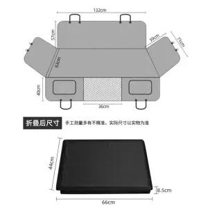 강아지해먹 차량용 매트 강아지 뒷좌석 내하중 하드보드 침대 카매트 확장