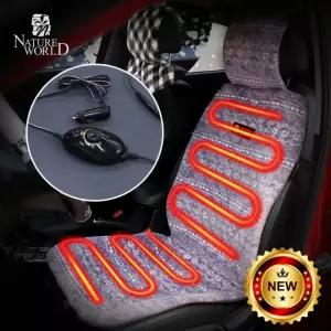 겨울 국산 열선방석 열선 전기방석 온열방석 운전석 앞좌석 극세사 온열시트 자동차 차량용 12v