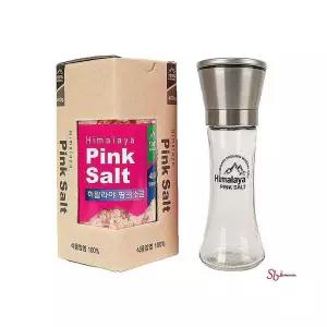 MUSO 핑크소금 180g 400gX1개입+그라인더 히말라야ghi318