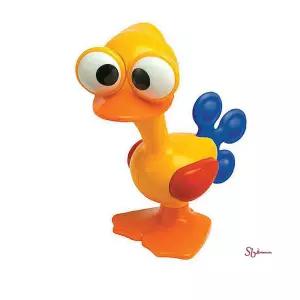 톨로 동물 타조 움직이는 치발기 소리나는 아기 인형ijk862