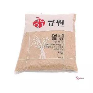 큐원설탕 황설탕 요리설탕 황백당 1kg 갈색xyz565