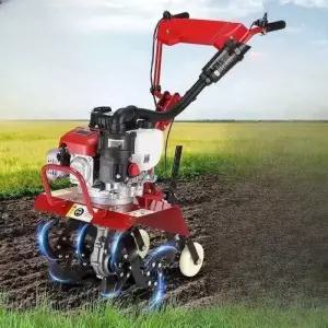 밭고랑 파는 기계 밭갈기 자동 핸드 밭고랑기기 파는기계 밭갈이 땅파는 괭