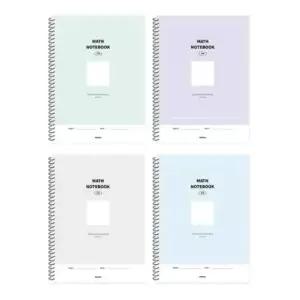 파츠 (펜피아) 2000 6분할 수학스프링 박스(100개입) 노트/188x260mm/50매