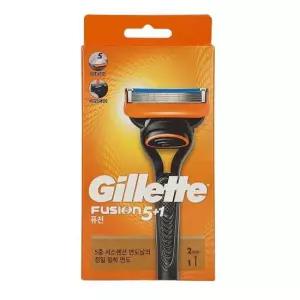 질레트 퓨전 매뉴얼 면도기(날2입) Fusion