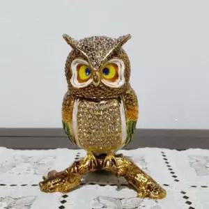 부엉이보석함(3845) 엔틱 인테리어소품 장식품 벽걸이 앤틱