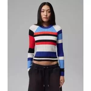 [나이키]II7143-412 조던 플라이트 긴소매 스트라이프 스웨터 W - 유니버시티 블루 세일 734986