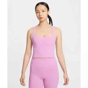 [나이키]IB9873-503 젠비 라이트 서포트 스포츠 브라 탱크 W - 마젠타 화이트 735075