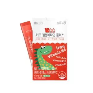 젤튼튼 키즈 철분 엽산 헴철 면역력 우리아이 1개월분