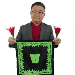 스카프 꽃 변환 마술도구 무대공연 매직쇼 파티용품 이벤트소품 클로즈업 마술사