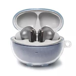 QCY 멜로버즈 N70 TPU 젤리 투명 키링 케이스 MeloBuds ANC 실리콘 보호 커버