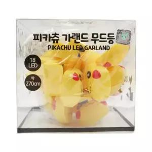 [정품] Animore 포켓몬 Pokemon Pikachu Garland Mood Lamp 애니모어 피카츄 가랜드 무드등 904715