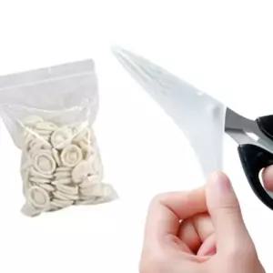 200개 손가락 라텍스골무 고탄력 터치 청결골무 위생골무 위생 골무 E1WA60F3A8