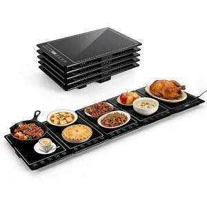 전기 보온 10가지 워머 모듈식 12시간 푸드 트레이 타이머 104 설정 음식용 IN