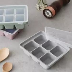 마늘 실리콘 6구 얼음틀 보관틀 아이스 아이스볼몰드 사각 트레이