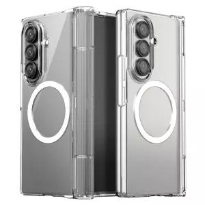 Araree Nukin 갤럭시 Z 폴드 7용 360 M 케이스, Qi2 레디 마그네틱 슬림 케이스, 풀 바디 힌지 보호, 충격