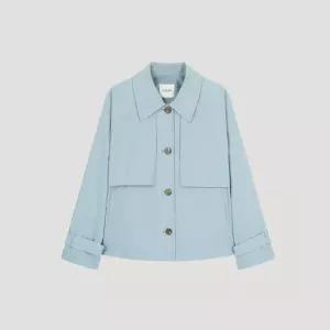 [롯데백화점]시스티나 더블 플랩 숏 트렌치 코트 AWWBYO11010