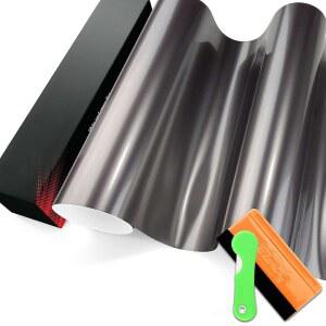 PET 리퀴드 프리 버블 비닐 스티커 시트 데칼 메탈릭 글로스 그레이 건메탈 필름 자동차