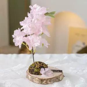 아트박스/플라워트리 벚꽃 조화 센터피스 나무 15x27cm 인테리어 봄 장식