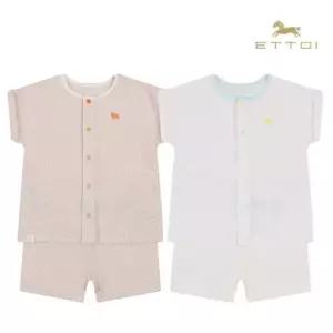 [롯데백화점]에뜨와 2종1택/리토반소내의07S317617/신생아,유아,축하선물,나시,여름내의,말띠,매쉬