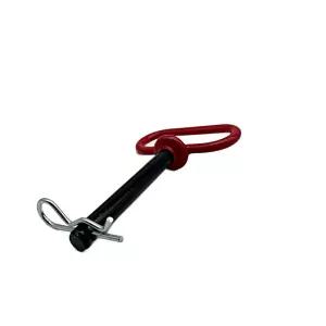 핸들과 클립이 있는 히치 핀 1/2 x 3-5/8인치 트레일러 견인 잠금 클레비스 RV 트럭 보트 카 트랙터에