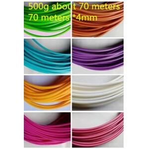 원형 합성 라탄 직조 재료 의자 테이블용 플라스틱 80미터 정도: