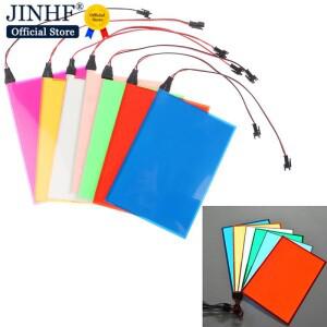 LED 발광 패널 백라이트 전기 El DC12V 인버터 15x13.5cm 1PC