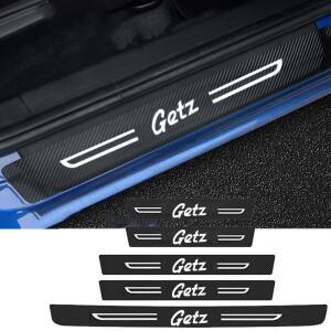 자동 문 임계 값 방수 스트립 스커프 스크래치 인테리어 현대 호환 GETZ 씰  스티커 데칼 테이프 필름