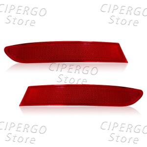 BMW 호환 호환 X3 F25 2014 용 자동차 후면 범퍼 반사판 테일 라이트 스트립 커버 OEM: 63257352209