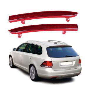 자동차 후면 범퍼 반사등 테일 라이트 브레이크 램프 스트립 VW 제타 스포츠웨건 골프 에스테이트 MK5 MK61