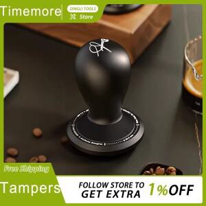 TIMEMORE X 마스터 코 앤서니 셀프 밸런싱 에스프레소 탬퍼 대형 직경 안티틸트 베이스 홈 핸드 선물